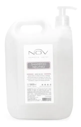 Shampoo Nov Neutro Para Alisados Peluqueria X 1900 Ml