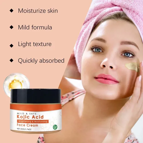 Crema Facial Hidratante 50g Para Reducir Manchas, Arrugas Y