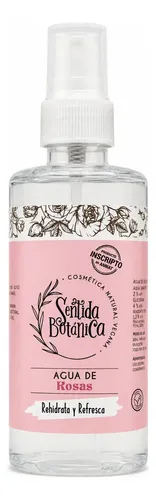 Agua De Rosas Natural Pura Anmat Vegan Sentidabotánica 120ml
