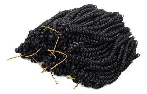Spring Twist Hair Liyate, 20 Cm, 6 Paquetes De Cabello Trenz