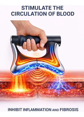 Masajeador Guasha Eléctrico Microcorriente Calor Cuerpo