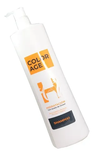 Shampoo Color Age Hidratación Aceite Girasol Cabello Seco E