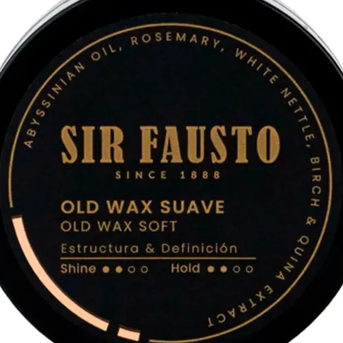 Sir Fausto Barberia Old Wax Gel Efecto Húmedo Suave X 200 Ml