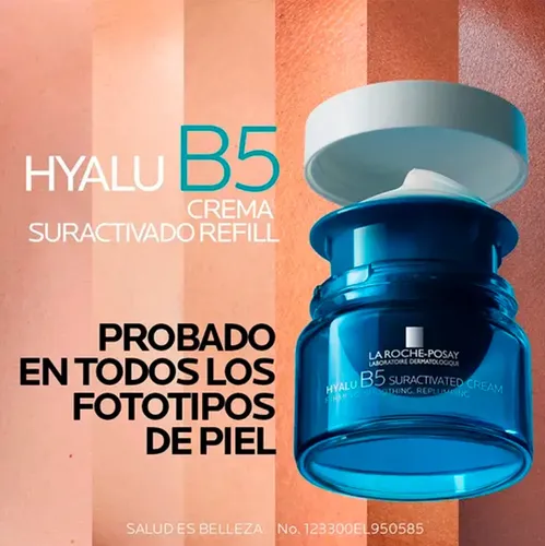 Refill Hyalu B5 Fps30 Crema La Roche Posay Antiedad 50ml