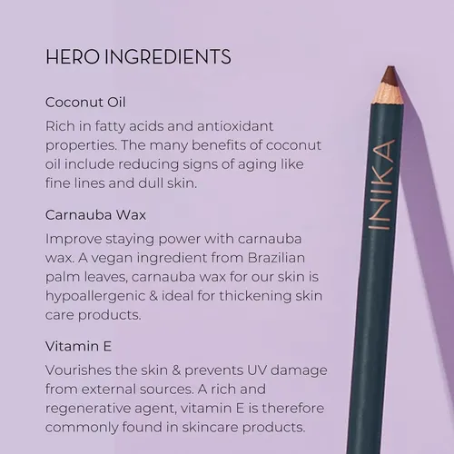 Lápiz De Ojos Vegano Inika Orgánico Esmeralda