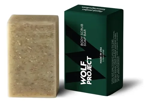 Jabón En Barra The Wolf Project De Avena Exfoliante Para Hom