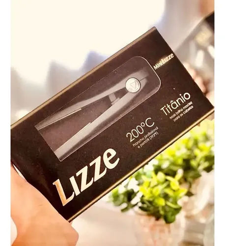 Mini Alisadora Lizze Plancha Pelo Portátil Uso Diario Viaje