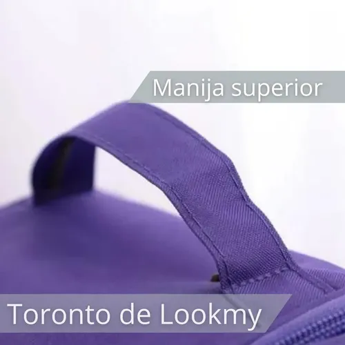 Neceser De Viaje Violeta Lookmy | portacosmetico Viaje organizador cosméticos | Porta maquillaje mujer | Organizador de viaje necessaire | Neceseres hombre valija o baño