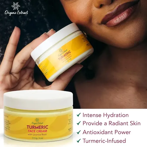 Crema Aclarante Facial Con Cúrcuma Y Niacinamida Tratamiento Todo Tipo De Piel Día/noche