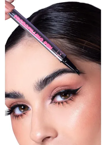 Lápiz De Cejas Microfilling Para Microblading Marrón