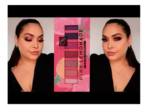 Paleta De Sombras 7 Tonos Pink Lemonade Ruby Rose Original
