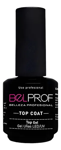 Esmalte De Uñas Color Belprof Top Coat Semipermanente X15ml
