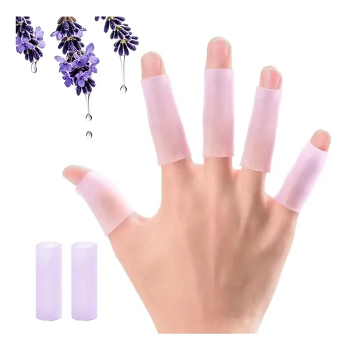 Fundas De Silicona Para Dedos Kimihome Lavanda 20 Pzas