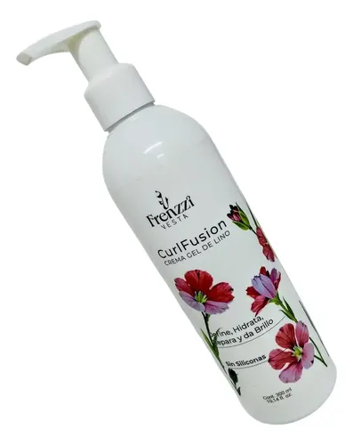 Curl Fusion Crema Gel Para Peinar Rizos Frenzzi