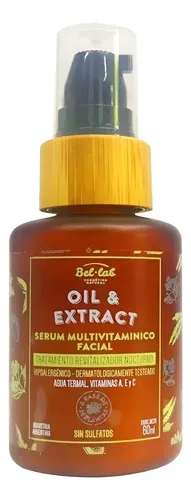 Bel Lab Oil & Extract Serum Facial Multivitamínico – 60 Ml. Todo Tipo De Piel