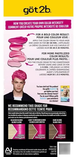 Color Remix Tinte Semipermanente Para Cabello Shocking Pink