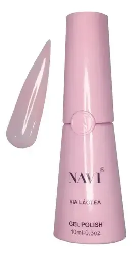 Esmalte Semipermanente Via Lactea Rosa Navi 10ml Gel Polish Color 002