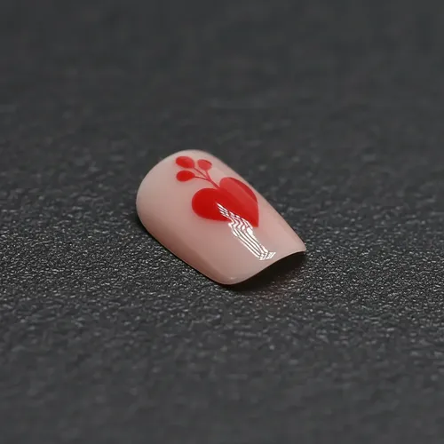 Press On Tips Autoadhesivo Uñas + Glue