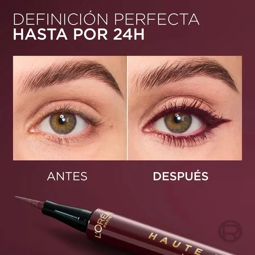 Delineador L’oréal Paris Haute Precision Burgundy Cashmere