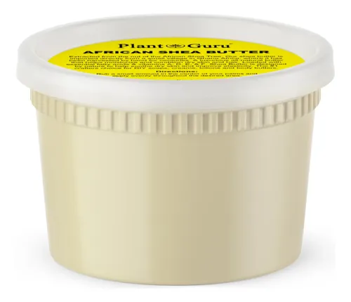 Manteca De Karité Plant Guru 473 Ml, 100% Pura Y Natural Sin