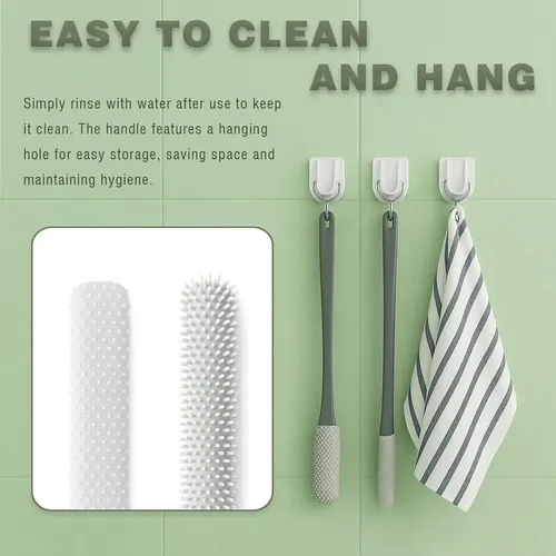 Set De Limpieza De Dedos Para Pies Con Mango Largo