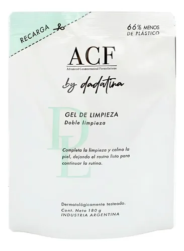 Acf Dadatina Refill Gel De Limpieza Doble Facial Local