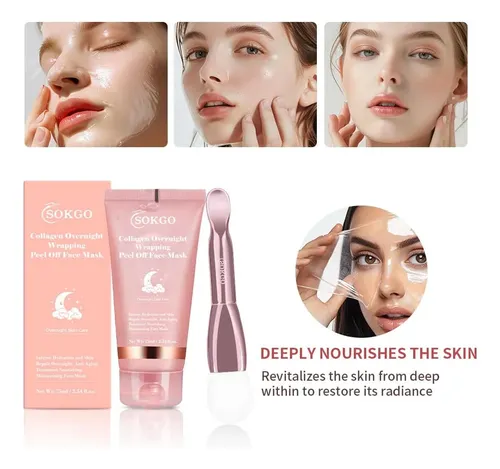 Máscarilla Facial Colágeno Hidartante 75 Ml
