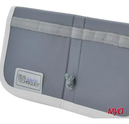 Brochas Set Para Cejas Pinzas Y Estuche Real Technique Eye
