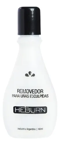 Removedor De Acrilico Heburn Uñas Esculpidas X 60ml