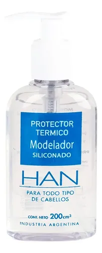Han Protector Térmico Modelador Siliconado Brillante Pelo