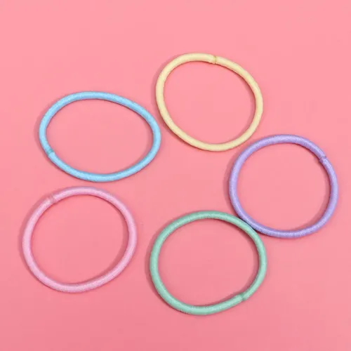 Cintas Elásticas De Goma Para El Pelo, 100 Unidades, Cintas