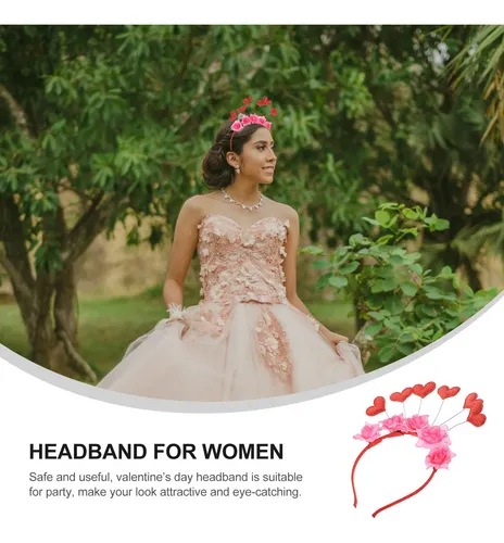 Accesorio De Pelo Para Fiesta De San Valentín &ai