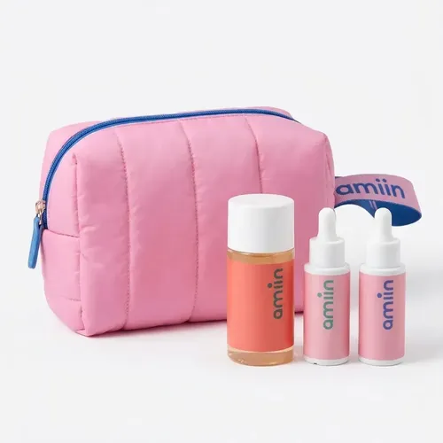 Kit Idraet Amin Favoritos Neceser + Esencia Facial + 2 Serum