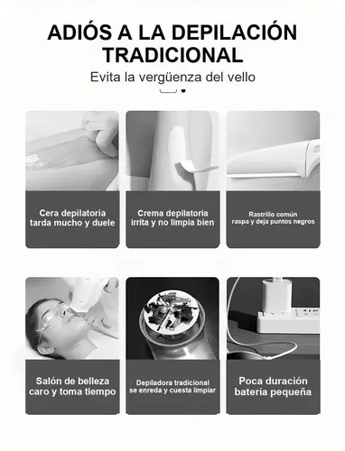 Depiladora Eléctrica Mujer 2 En 1 Recargable Type C Rosa