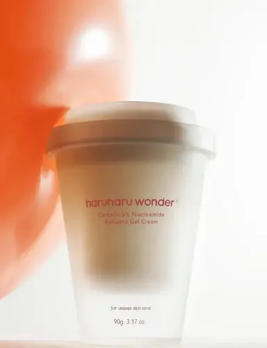 Haruharu Wonder Centella 5% Niacinamide Radiance Gel Cream Normal A Grasa Día/noche