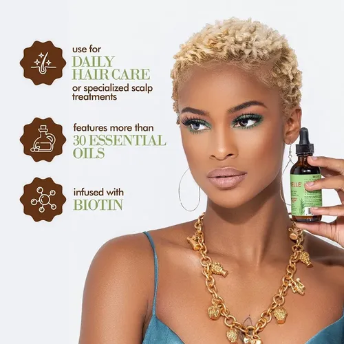 Aceite Mielle Organics Rosemary Mint Oil Scalp & Hair Strengthening Oil Mielle Rosemary Mint Oil Aceite fortalecedor del cuero cabelludo y el cabello con romero y menta