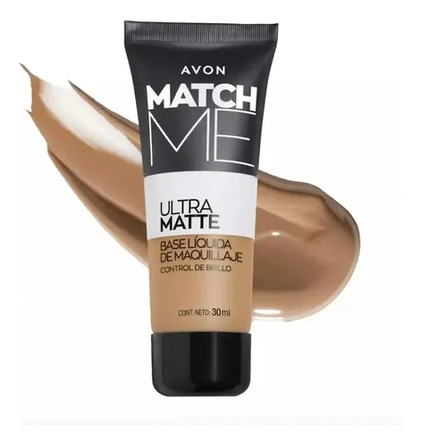 Base De Maquillaje Líquida Avon Match Me Ultra Matte – 30ml Tono 228g