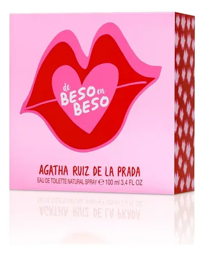 Perfume De Beso En Beso Agatha Ruiz La Prada Edt 100ml