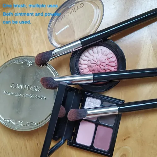 Conjunto De 3 Brochas Correctoras Anguladas Jabuty Zto