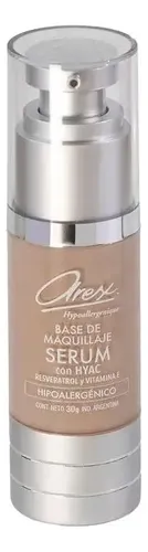 Base Serum Arex Con Acido Hialuronico Tono Claro