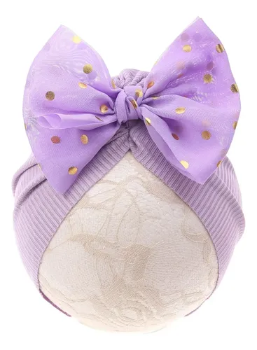 @.. Gorritos Para Bebé Niña Moño Gorros Turbantes Headwrap