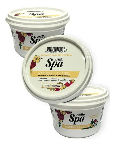 Spa Cera Depilatoria Pote X200 Natural