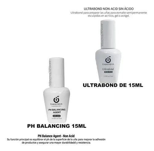 Kit Tips Soft Gel, Press Gel, Ultrabond, Base Coat Cherimoya