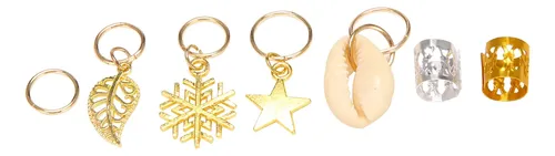 80 Piezas De Joyas Africanas Para El Cabello, Accesorios Par