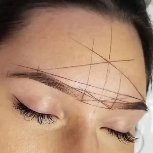 Kit Para Diseño Y Perfilado De Cejas Con Hilo Y Henna Maping
