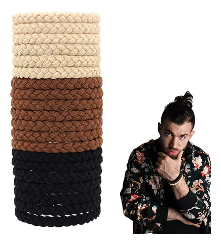 Cintas De Pelo Trenzadas Hyjieany Para Hombre, 20 Piezas (ne