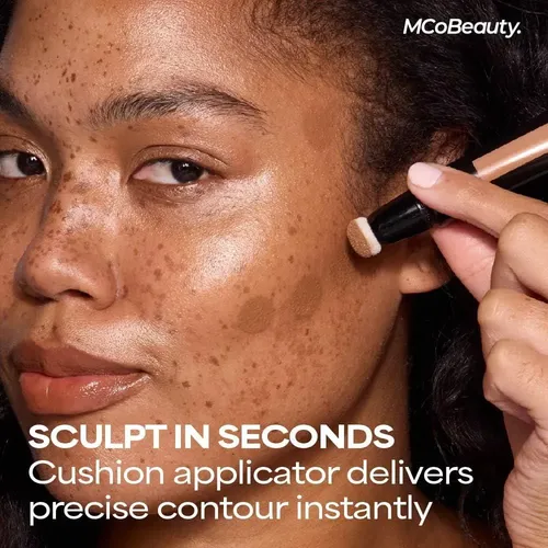 Contorno Crema En Barra Mcobeauty Medio-oscuro Con Aplicador