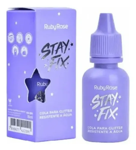 Pegamento Para Glitters A Prueba De Agua Ruby Rose Paomakeup