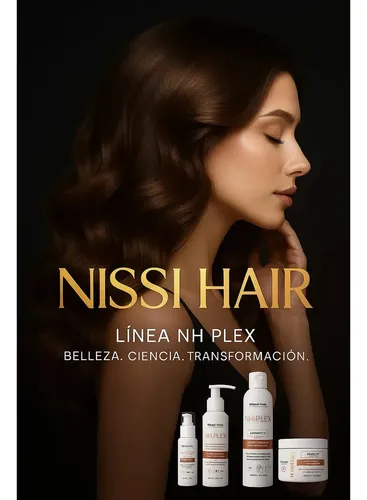 Kit Capilar Nissi Hair Colágeno Biotina Hidrata Nutre Brillo