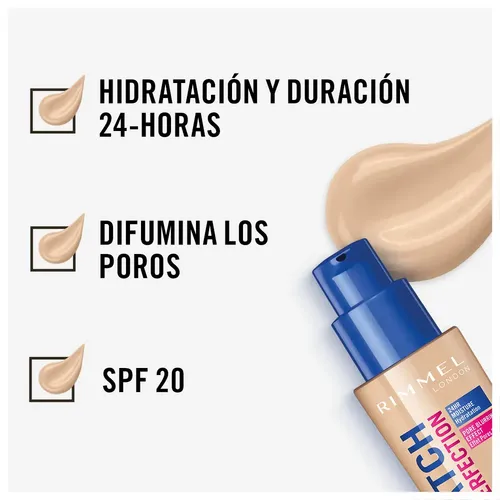 Base Líquida Rimmel Match Perfection